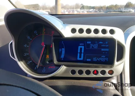 2015 Chevrolet Sonic Rs Manual из США, поврежденный, VIN 1G1JH5SB6F4141299